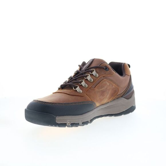 Dunham Mens Alpine Waterproof Lace Up Brown Shoes (NWT)